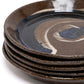 X SMALL PLATES Blue swirl