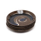 X SMALL PLATES Blue swirl