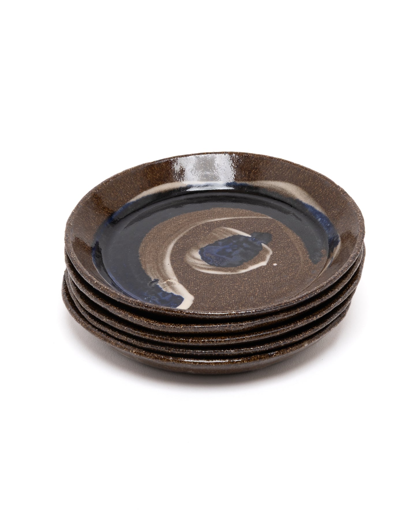 X SMALL PLATES Blue swirl