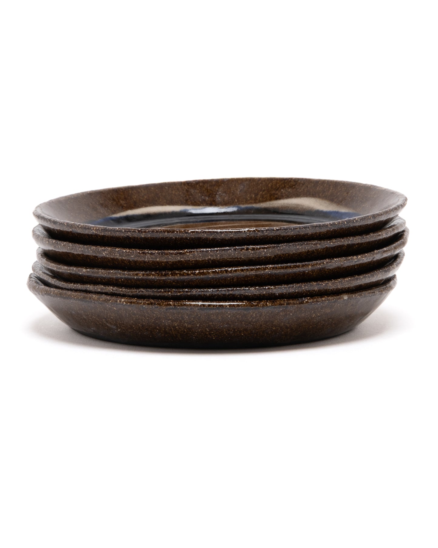X SMALL PLATES Blue swirl