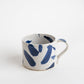 BLUE BRUSH CUP